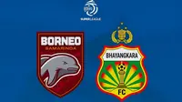 Link Live Streaming BRI Super League di Vidio: Borneo FC Vs Bhayangkara FC