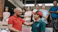 Bali United Berikan Bantuan Kepada Korban Bencana Banjir di Denpasar, Johnny Jansen Ikut Terharu